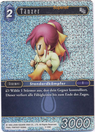 Final Fantasy Opus 3-128 C Tänzer Wasser