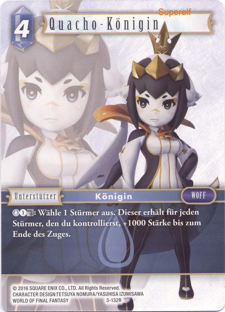 Final Fantasy Opus 3-132 R Quacho - Königin Wasser