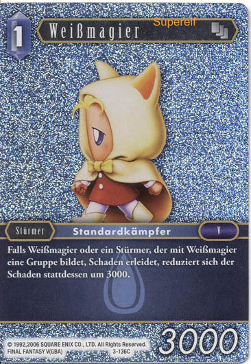 Final Fantasy Opus 3-136 C Weißmagier Wasser