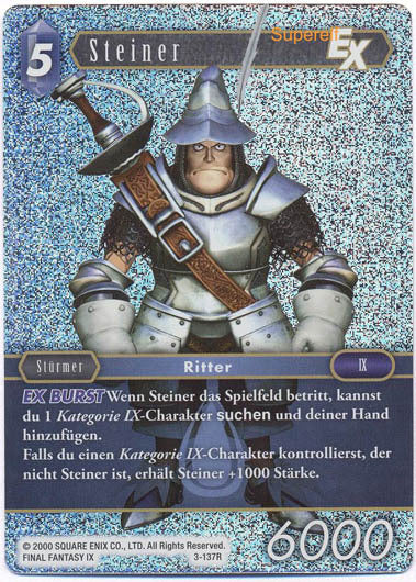 Final Fantasy Opus 3-137 R Steiner Wasser