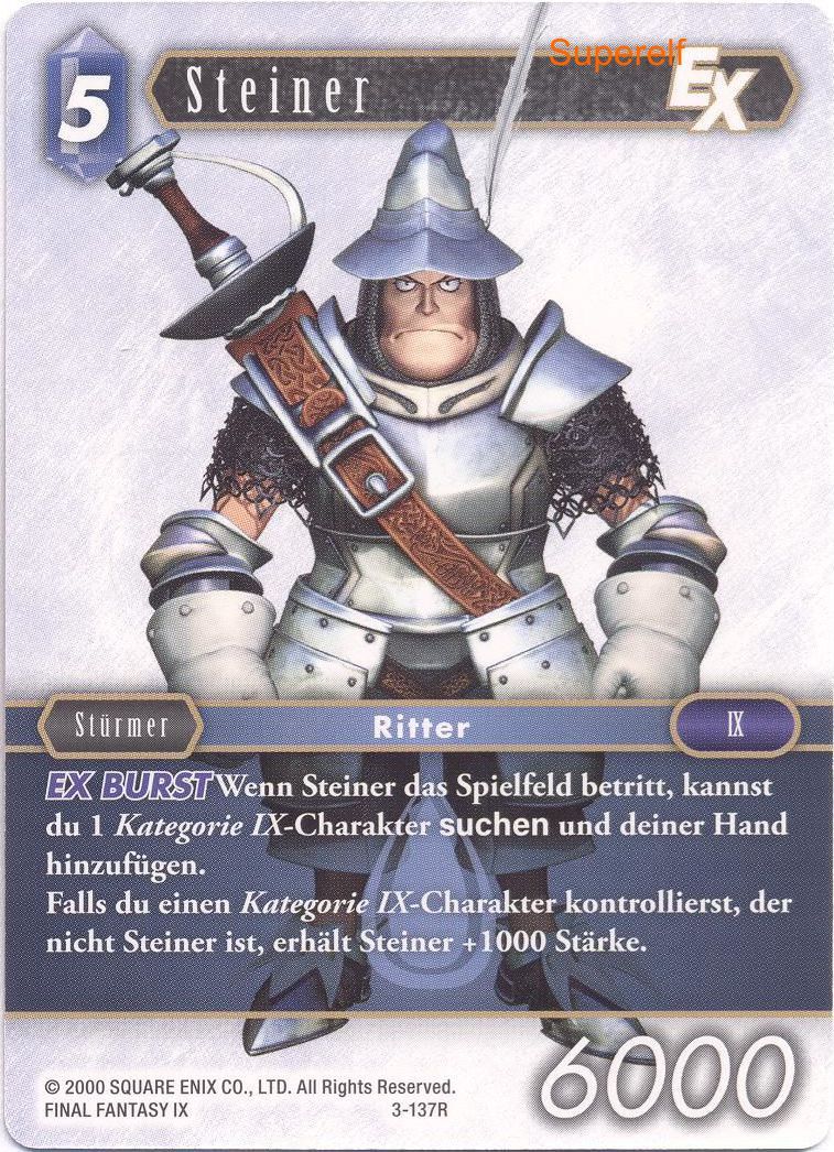Final Fantasy Opus 3-137 R Steiner Wasser