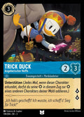 Lorcana Die Tintenlande 3-139 UC Trick Duck Saphir