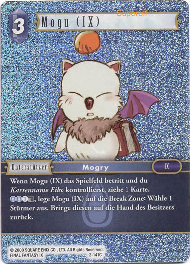 Final Fantasy Opus 3-141 C Mogu (IX) Wasser