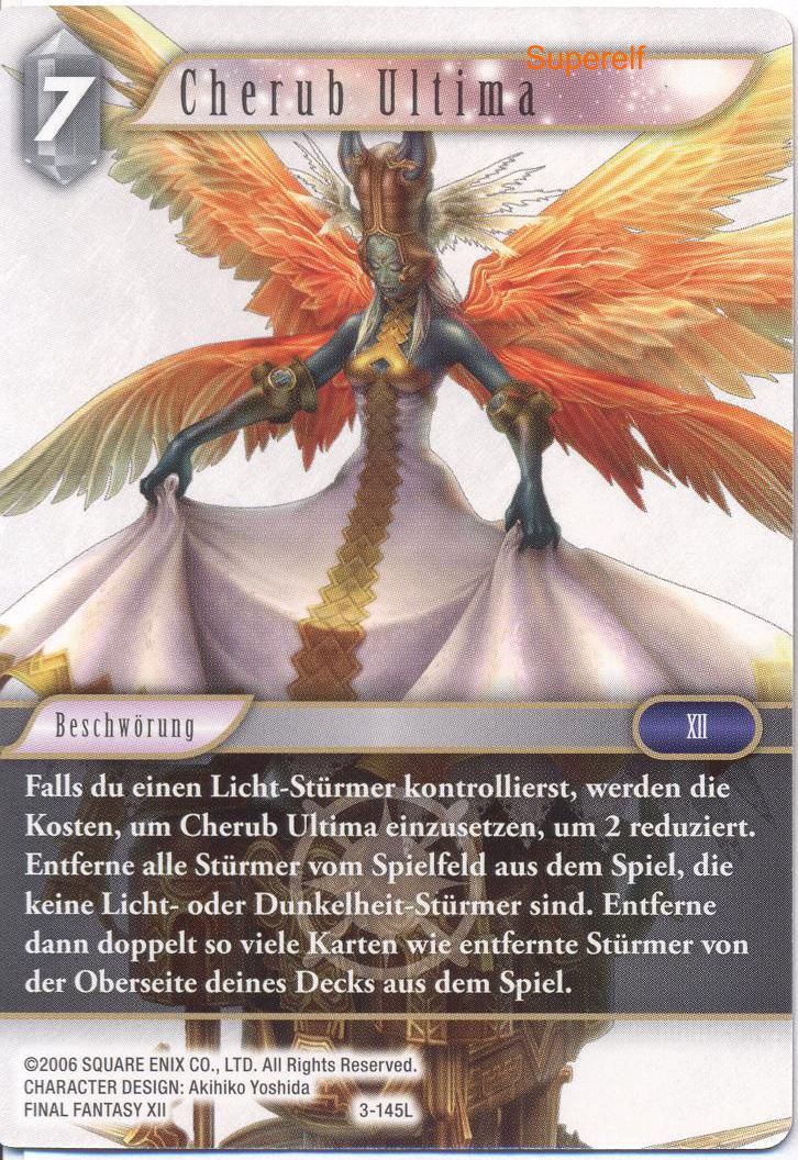 Final Fantasy Opus 3-145 L Cherub Ultima Licht