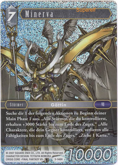 Final Fantasy Opus 3-146 H Minerva Licht