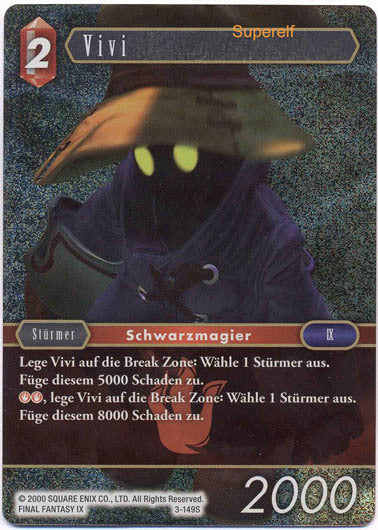 Final Fantasy Opus 3-149 S Vivi Feuer