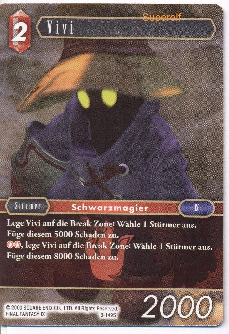 Final Fantasy Opus 3-149 S Vivi Feuer