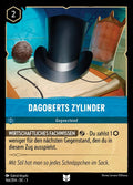 Lorcana Die Tintenlande 3-166 UC Dagoberts Zylinder Saphir