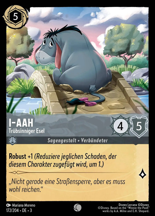 Lorcana Die Tintenlande 3-172 C I-AAH Stahl
