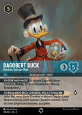 Lorcana Die Tintenlande 3-218 Verzaubert Dagobert Duck Saphir
