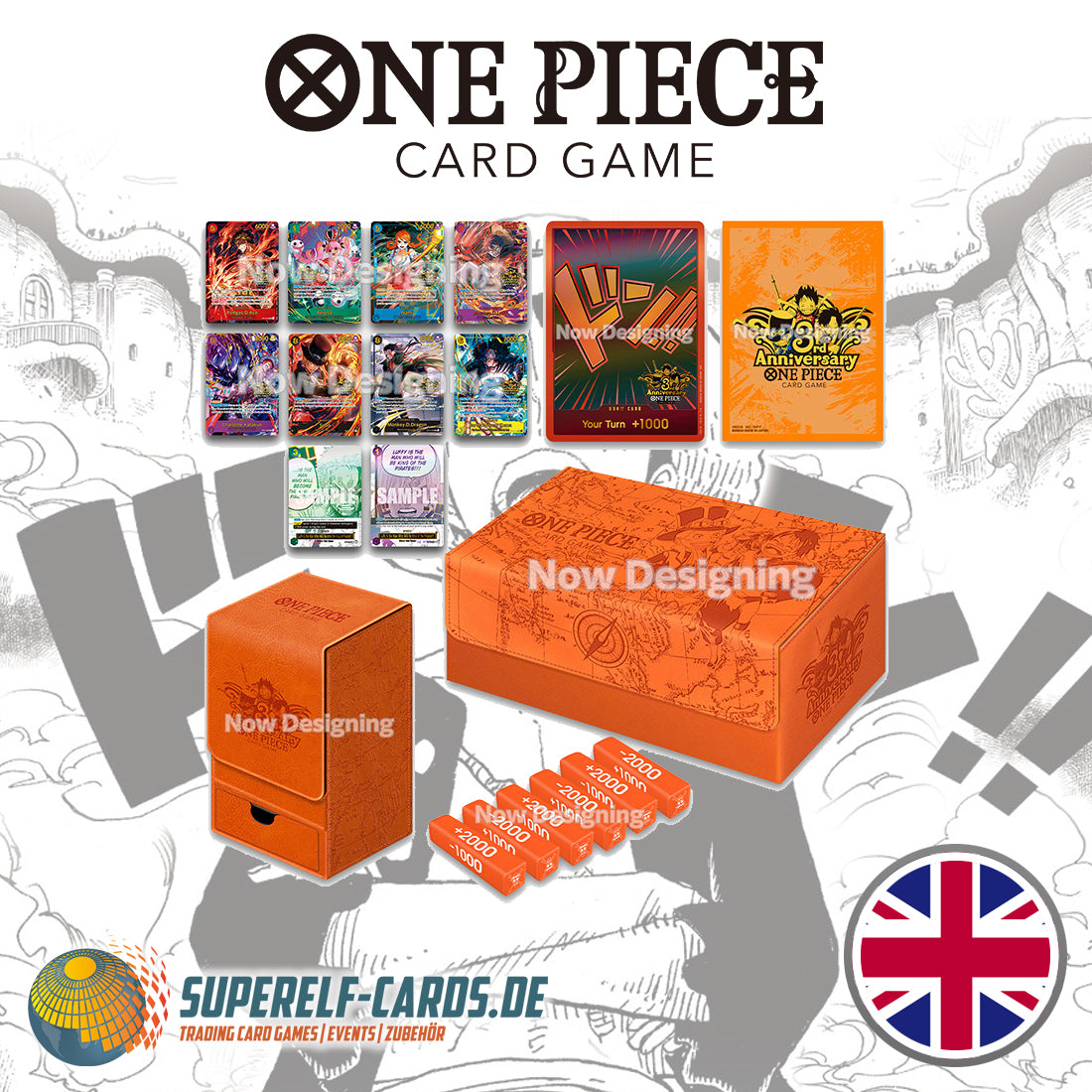One Piece Card Game Japanese 3rd Anniversary Set