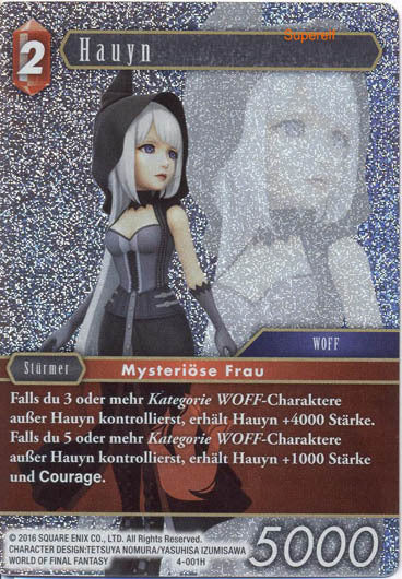 Final Fantasy Opus 4-001 H Hayn Feuer
