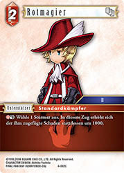 Final Fantasy Opus 4-002 C Rotmagier Feuer