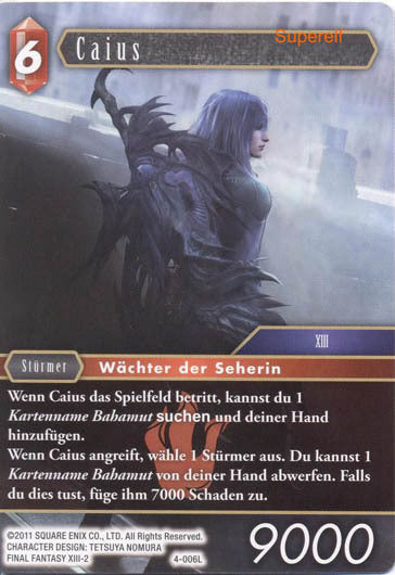 Final Fantasy Opus 4-006 L Caius Feuer