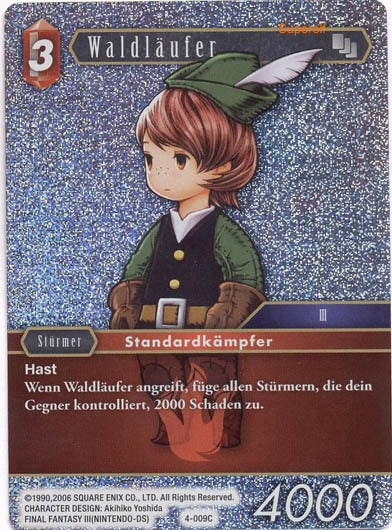 Final Fantasy Opus 4-009 C Waldläufer Feuer