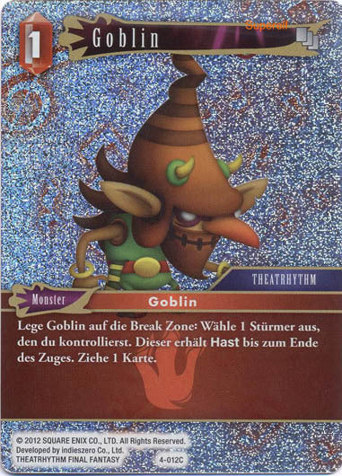 Final Fantasy Opus 4-012 C Goblin Feuer