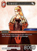 Final Fantasy Opus 4-014 C Samurai Feuer
