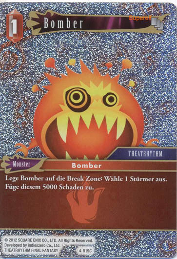 Final Fantasy Opus 4-019 C Bomber Feuer
