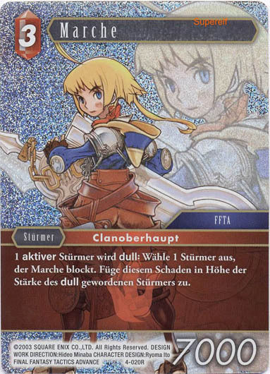 Final Fantasy Opus 4-020 R Marche Feuer