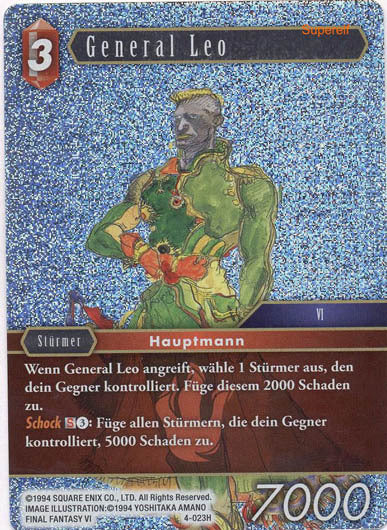 Final Fantasy Opus 4-023 H General Leo Feuer