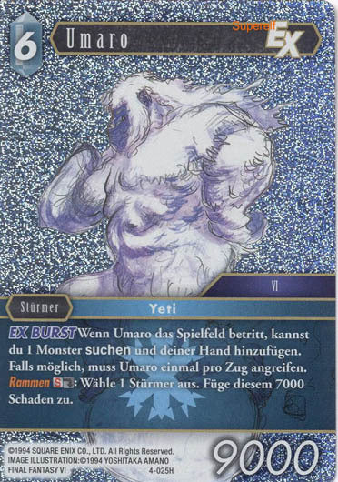 Final Fantasy Opus 4-025 H Umaro Eis