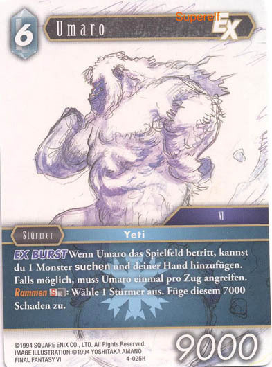 Final Fantasy Opus 4-025 H Umaro Eis