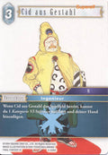 Final Fantasy Opus 4-026 H Cid aus Gestahl Eis