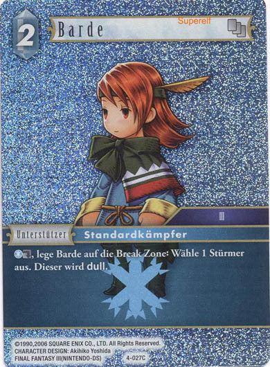 Final Fantasy Opus 4-027 C Barde Eis