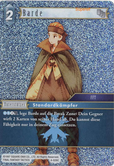 Final Fantasy Opus 4-028 C Barde Eis