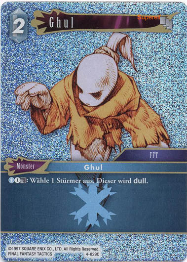 Final Fantasy Opus 4-029 C Ghul Eis