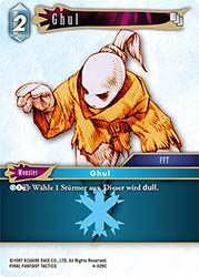 Final Fantasy Opus 4-029 C Ghul Eis