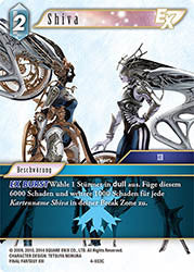 Final Fantasy Opus 4-033 C Shiva Eis