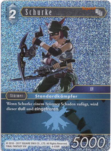 Final Fantasy Opus 4-039 R Schurke Eis