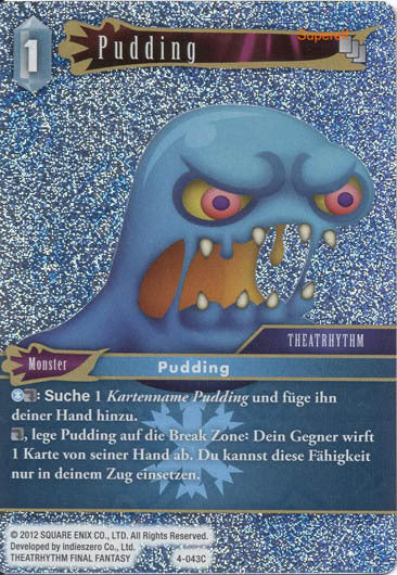 Final Fantasy Opus 4-043 C Pudding Eis