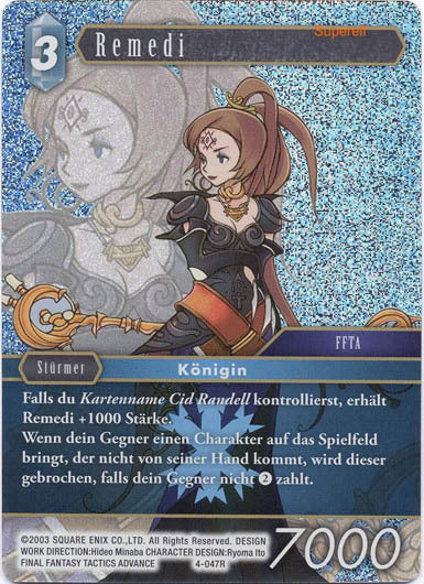Final Fantasy Opus 4-047 R Remedi Eis