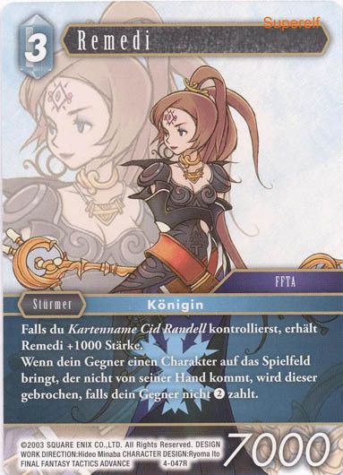 Final Fantasy Opus 4-047 R Remedi Eis