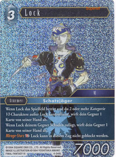 Final Fantasy Opus 4-048 L Lock Eis