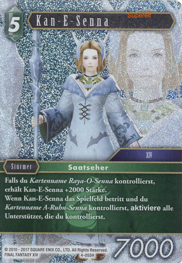 Final Fantasy Opus 4-055 H Kann-E-Senna Wind