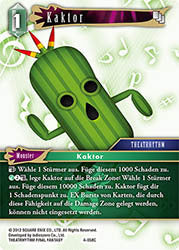 Final Fantasy Opus 4-058 C Kaktor Wind