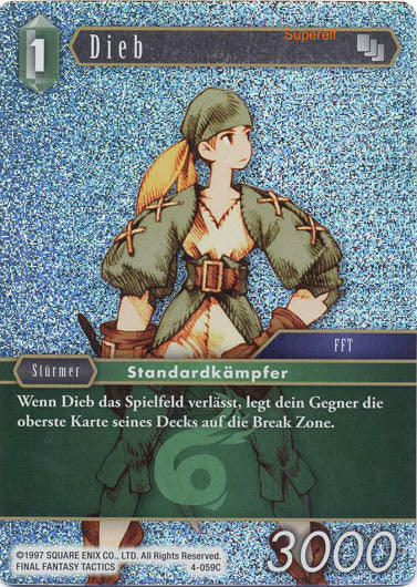 Final Fantasy Opus 4-059 C Dieb Wind