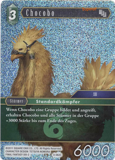 Final Fantasy Opus 4-062 C Chocobo Wind