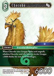 Final Fantasy Opus 4-062 C Chocobo Wind