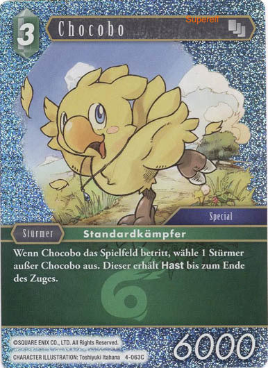 Final Fantasy Opus 4-063 C Chocobo Wind