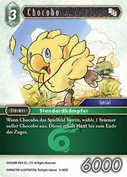 Final Fantasy Opus 4-063 C Chocobo Wind