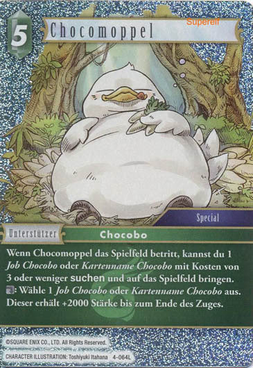Final Fantasy Opus 4-064 L Chocomoppel Wind