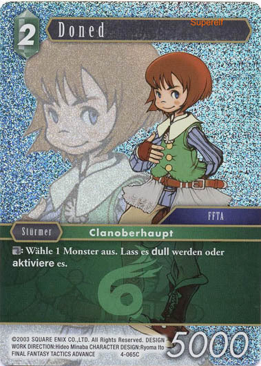Final Fantasy Opus 4-065 C Doned Wind