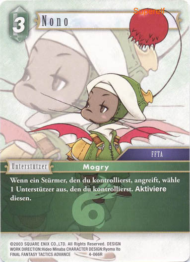 Final Fantasy Opus 4-066 R Nono Wind