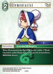 Final Fantasy Opus 4-067 C Elementarist Wind