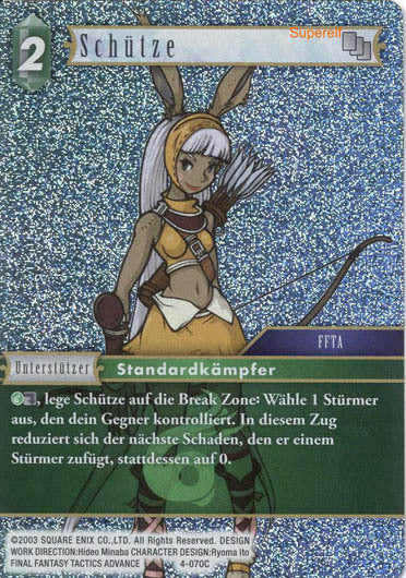 Final Fantasy Opus 4-070 C Schütze Wind