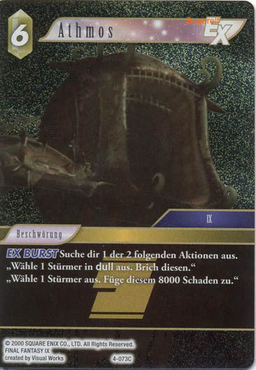 Final Fantasy Opus 4-073 C Athmos Erde